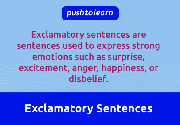 Illustration of Exclamatory Sentences