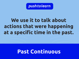 Illustration of Past Continuous