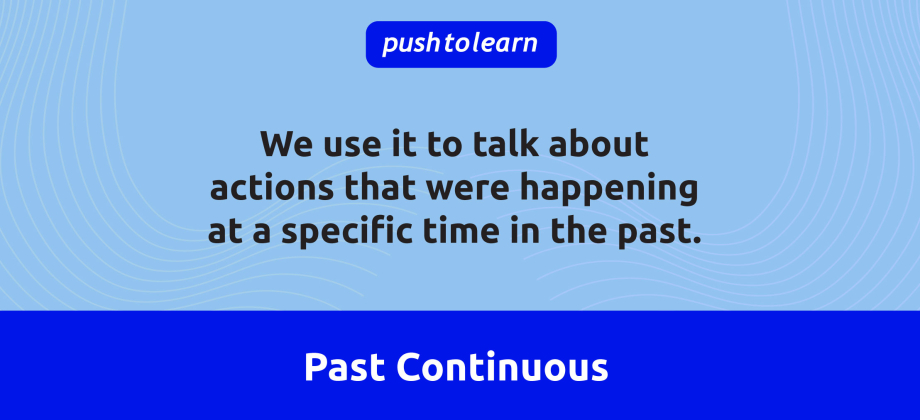 Illustration of Past Continuous