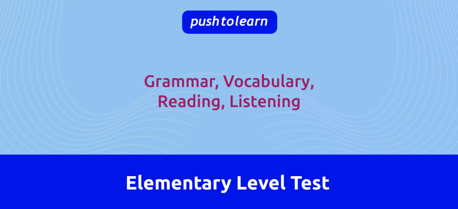 Illustration of Elementary Level Test