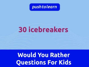 Illustration of Would You Rather Questions For Kids - for Games, Parties, and Icebreakers