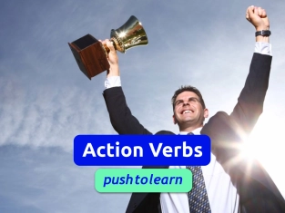 Illustration of Action Verbs