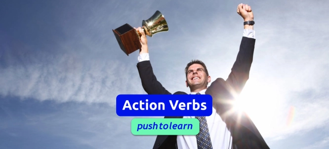 Illustration of Action Verbs